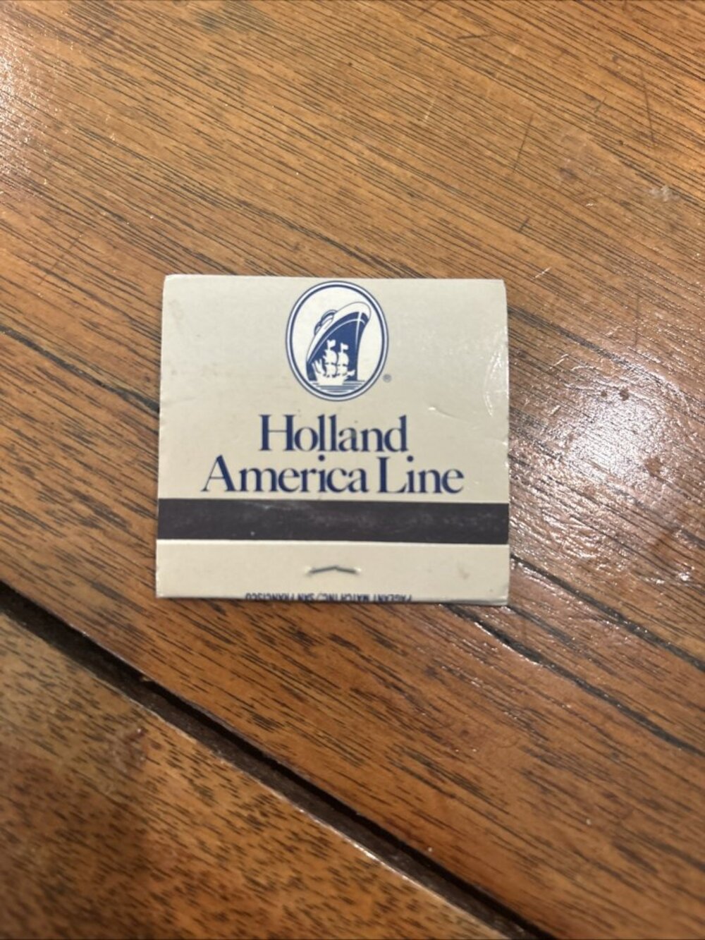Vintage Holland America Line match Book New!